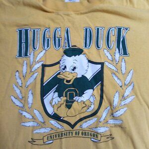 Vintage 90s Hugga Duck Oregon University T-Shirt